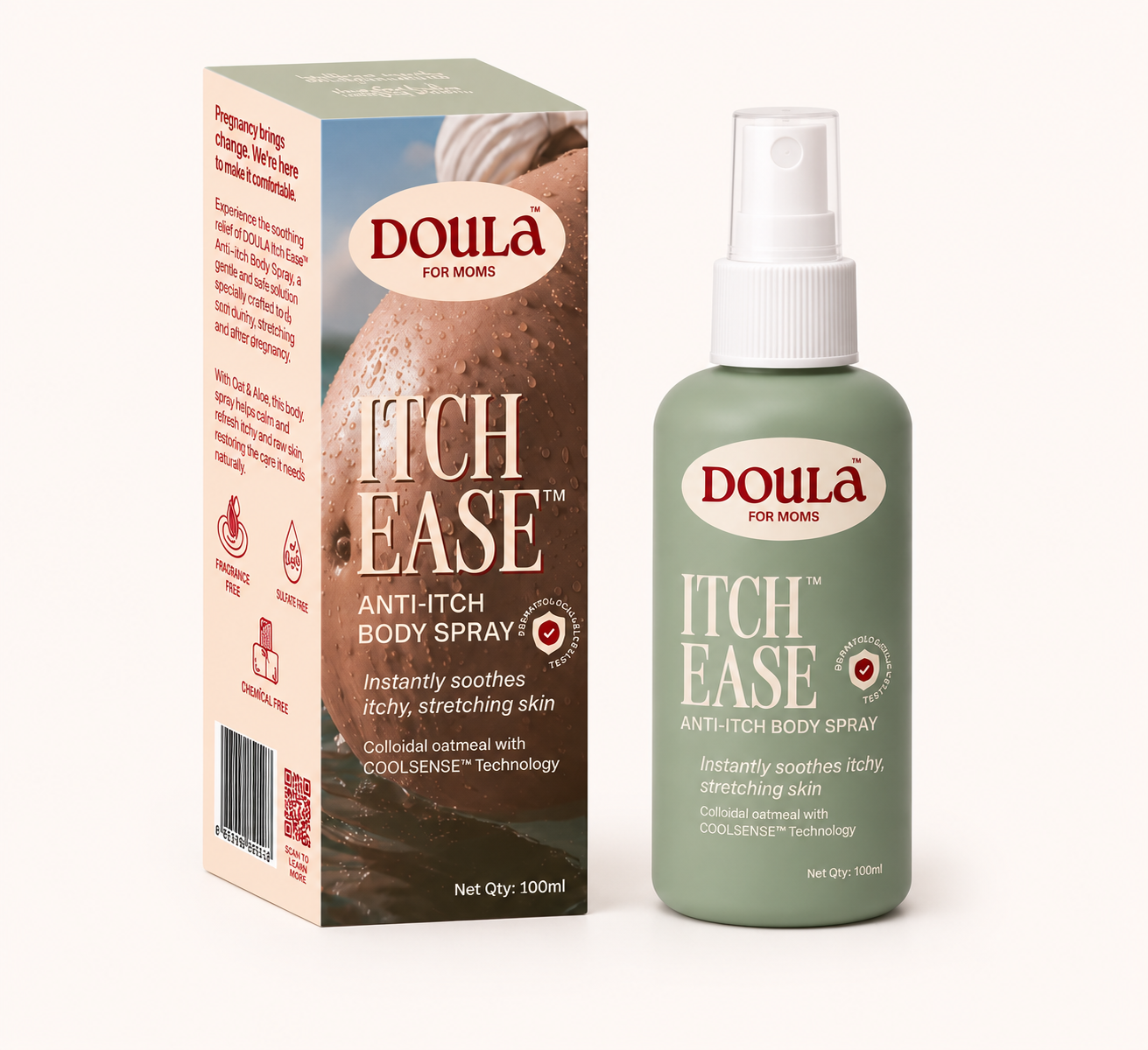 ItchEase ™ | Pregnancy Anti-Itch Body Spray