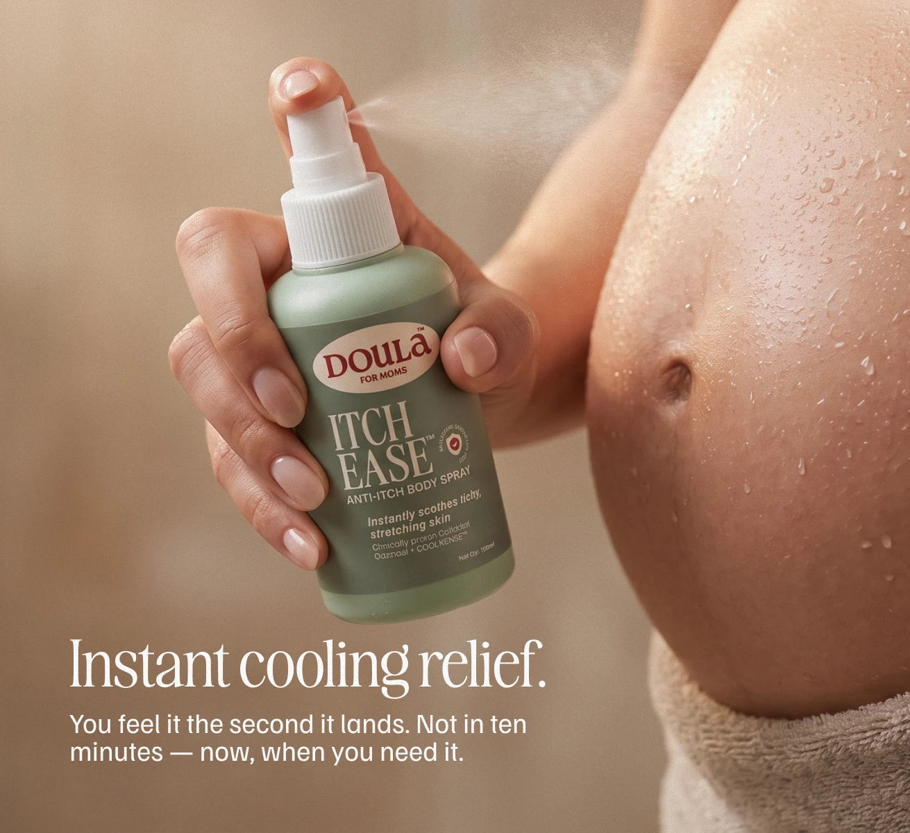 alcohol free body spray pregnancy